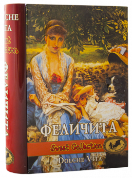 Шкатулка подарочная "Феличита" с элитным чаем, 100 гр