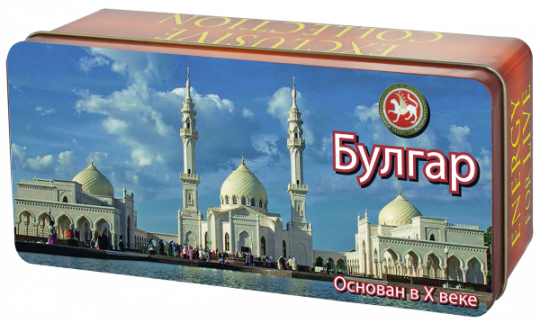 Подарочная шкатулка с магнитом "Булгар", 100 гр
