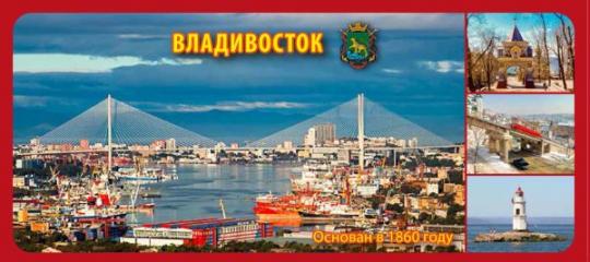 Шкатулка подарочная "Владивосток", 100 гр