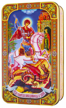 Шкатулка "Георгий Победоносец", 60 гр