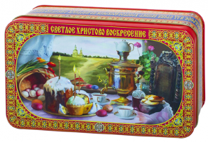 Шкатулка подарочная "Светлое Христово Воскресенье", 100 гр